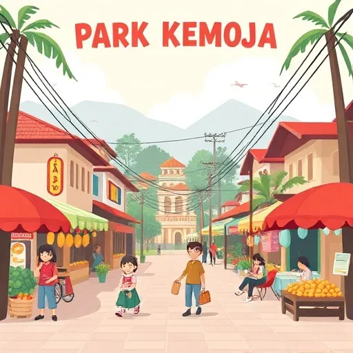 Lokasi dan Akses ke Pasar Kemboja Parit Buntar
