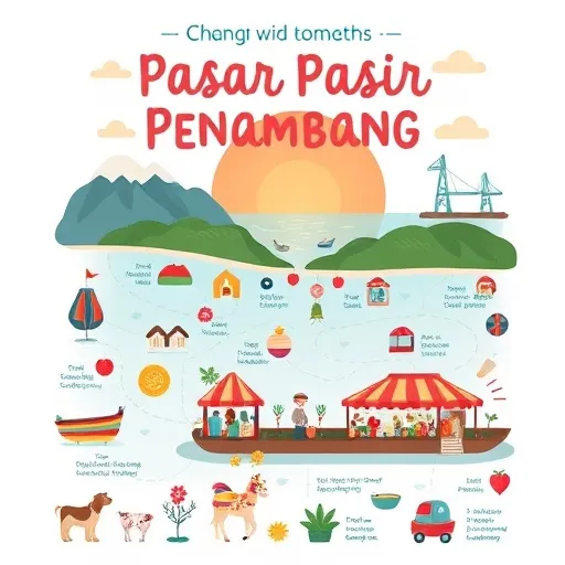 Lokasi dan Cara Untuk Sampai ke Pasar Pasir Penambang