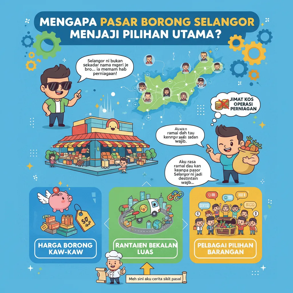 Mengapa Pasar Borong Selangor Menjadi Pilihan Utama?