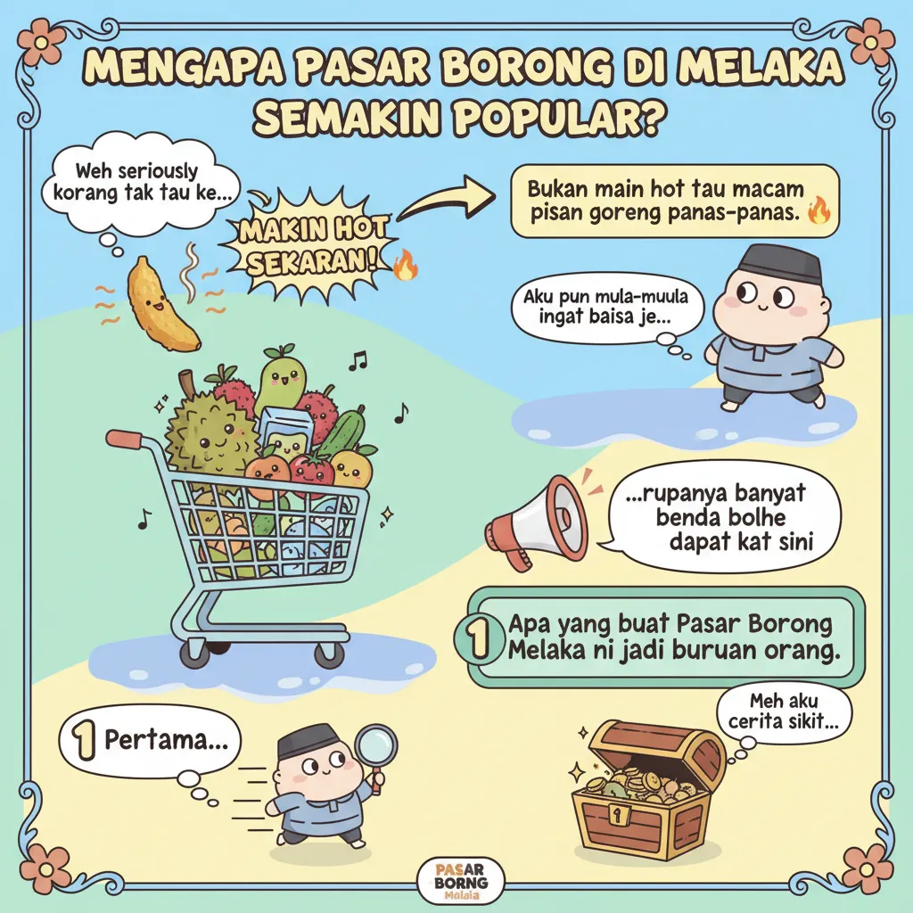 Mengapa Pasar Borong di Melaka Semakin Popular?