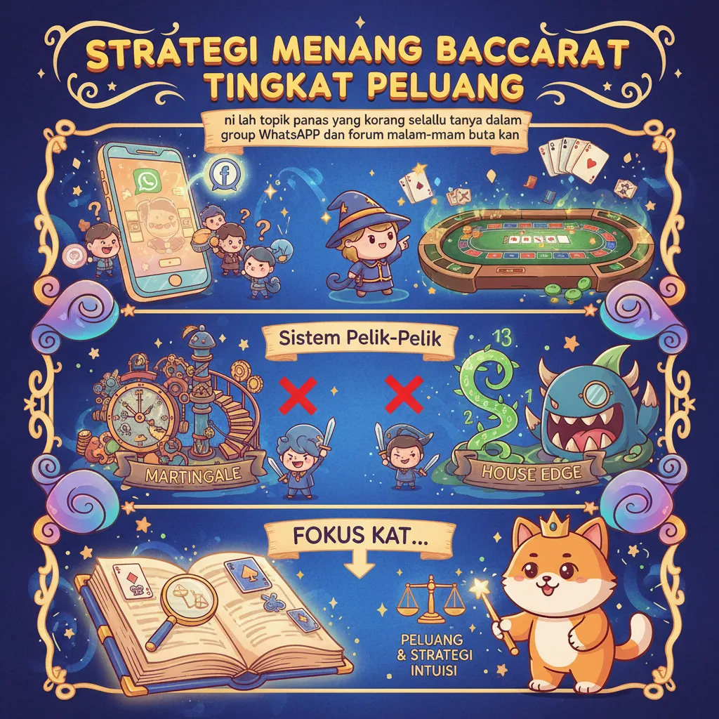 Strategi Menang Baccarat Tingkat Peluang