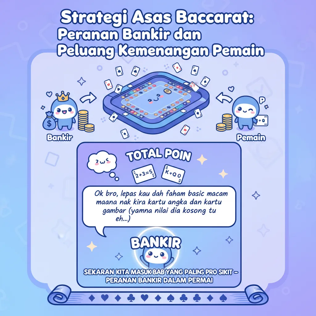 Strategi Asas Baccarat: Peranan Bankir dan Peluang Kemenangan Pemain