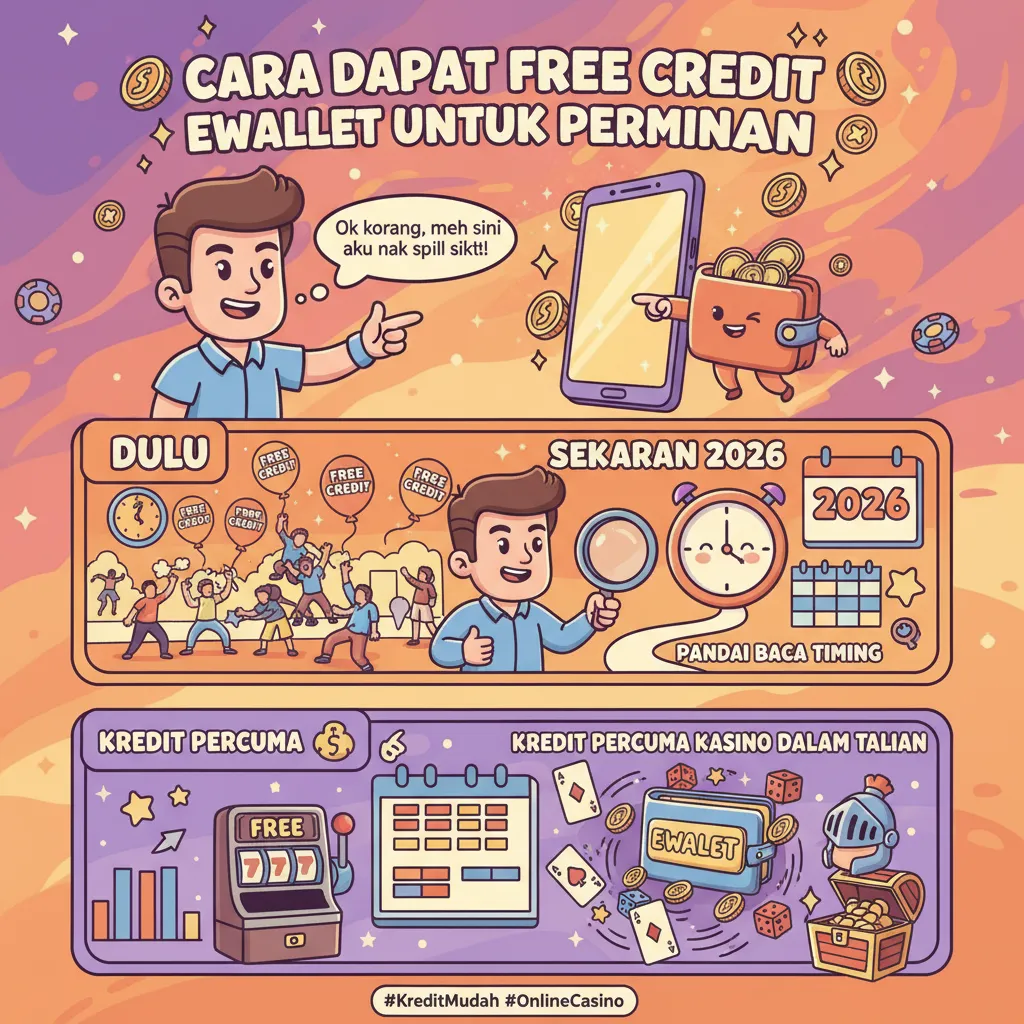 Cara Dapat Free Credit Ewallet untuk Permainan