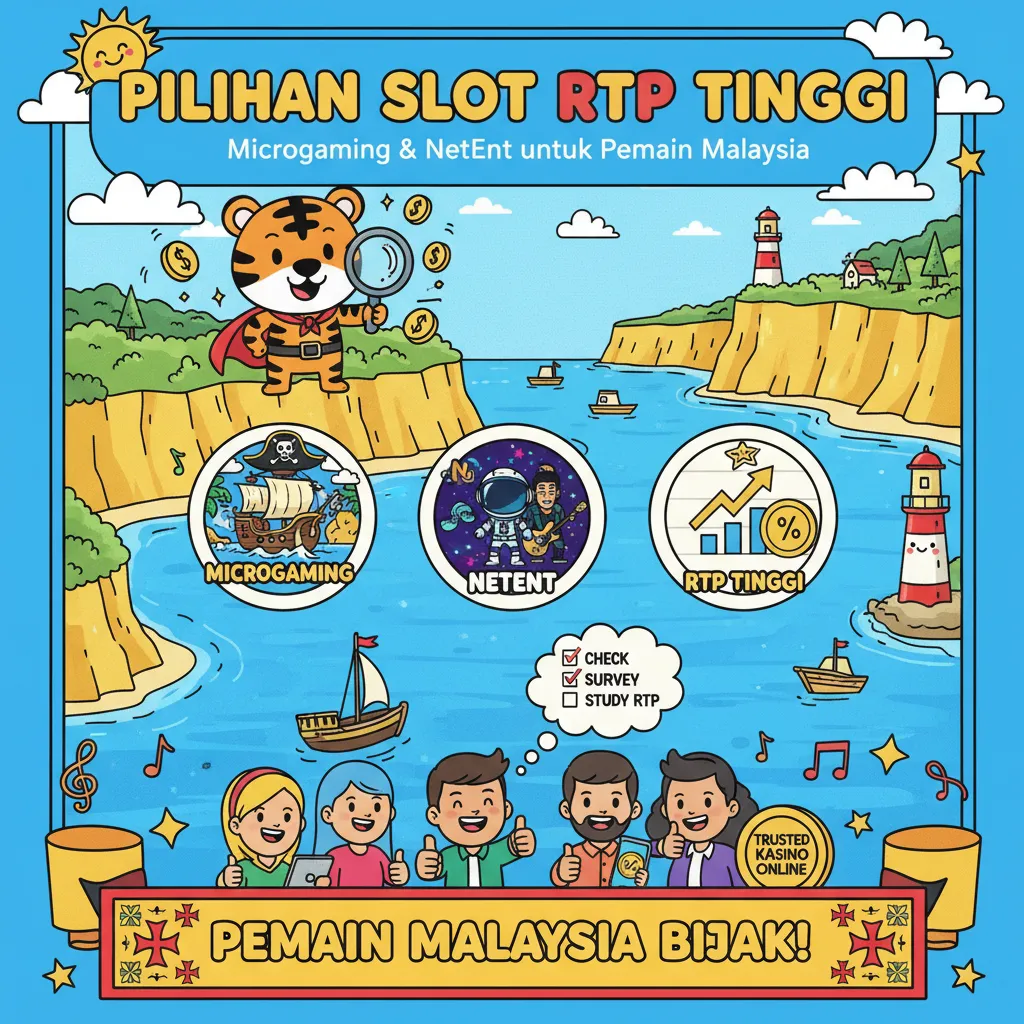 Pilihan Slot RTP Tinggi dari Microgaming & NetEnt untuk Pemain Malaysia