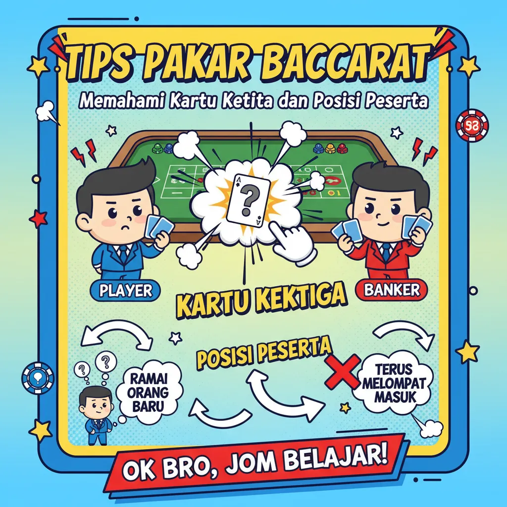 Tips Pakar Baccarat: Memahami Kartu Ketiga dan Posisi Peserta
