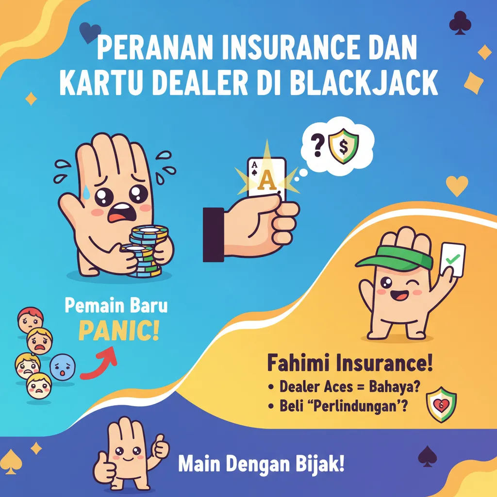 Peranan Insurance dan Kartu Dealer di Blackjack