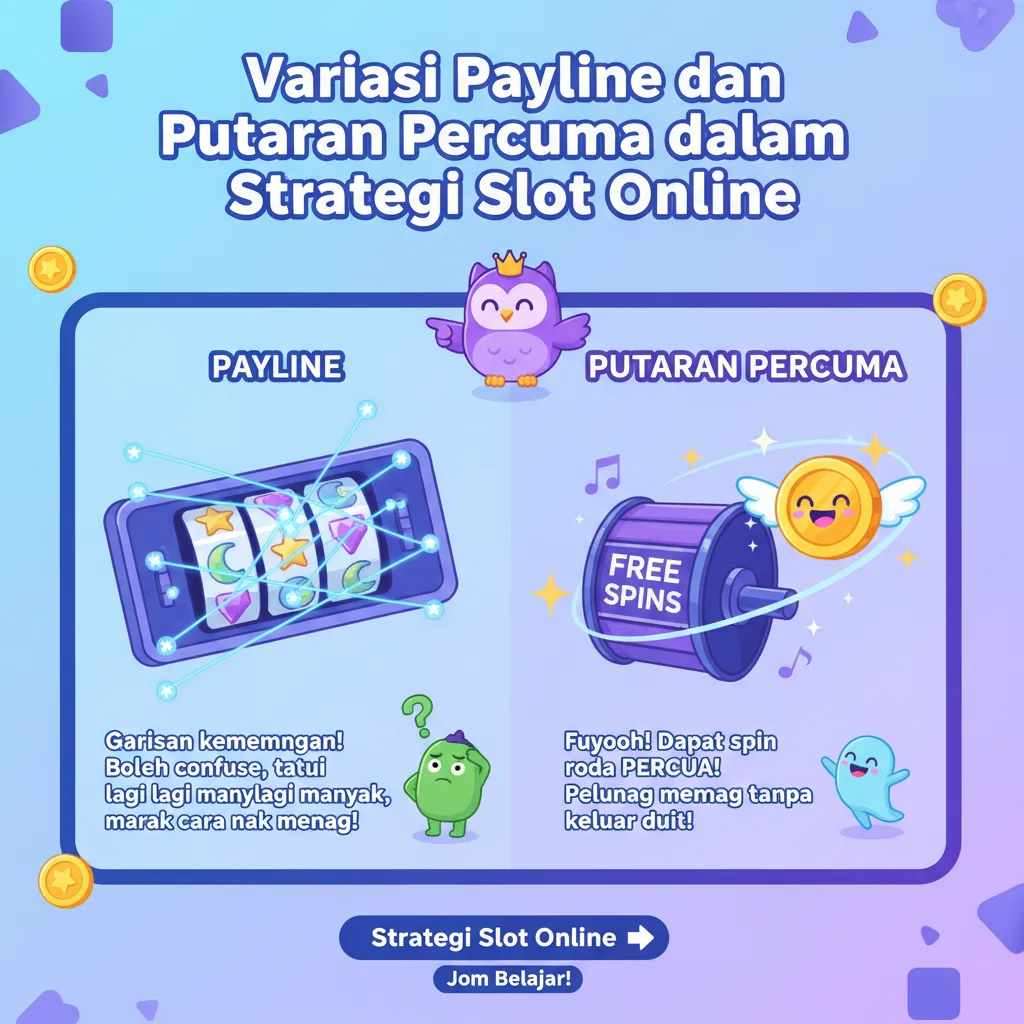 Variasi Payline dan Putaran Percuma dalam Strategi Slot Online